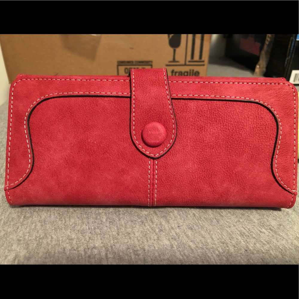 Ladies Bifold PU Leather Wallet